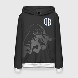 Толстовка-худи женская Форма OG, цвет: 3D-белый