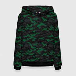 Женская толстовка Точечный камуфляжный узор Spot camouflage pattern