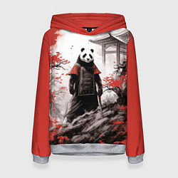 Женская толстовка Panda samurai