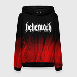 Толстовка-худи женская Behemoth red plasma, цвет: 3D-черный