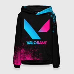 Женская толстовка Valorant - neon gradient