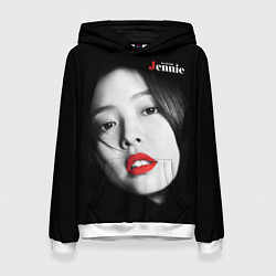 Женская толстовка Blackpink Jennie Red lips