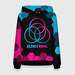 Женская толстовка Elden Ring - neon gradient