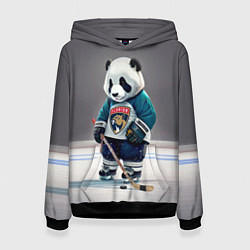 Женская толстовка Panda striker of the Florida Panthers