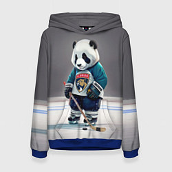 Женская толстовка Panda striker of the Florida Panthers