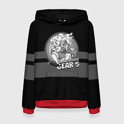 Женская толстовка Luffy gear 5 - старый мультфильм