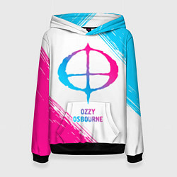 Женская толстовка Ozzy Osbourne neon gradient style