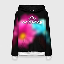 Толстовка-худи женская Warframe true color, цвет: 3D-белый