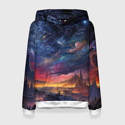Женская толстовка Звездные Миры