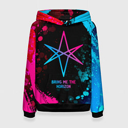 Женская толстовка Bring Me the Horizon - neon gradient