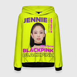 Толстовка-худи женская Jennie - певица Blackpink, цвет: 3D-черный