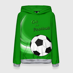 Женская толстовка Go на football