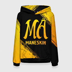 Женская толстовка Maneskin - gold gradient