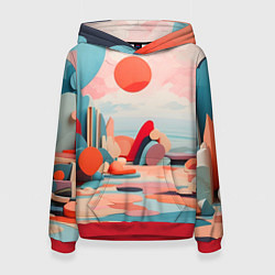 Женская толстовка Геометрия природы