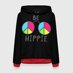 Женская толстовка Be hippie