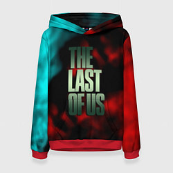 Толстовка-худи женская The last of us fire, цвет: 3D-красный