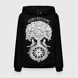 Женская толстовка Славянские воины - помни свои корни