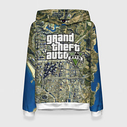 Женская толстовка GTA 5 карта