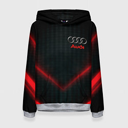 Женская толстовка Audi stripes neon