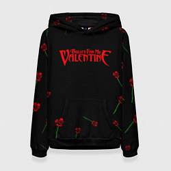 Женская толстовка Bullet for my valentine rose album