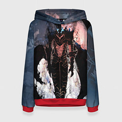 Толстовка-худи женская Solo leveling - Igris, цвет: 3D-красный