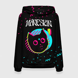 Женская толстовка Maneskin - rock star cat