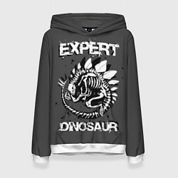 Женская толстовка Dinosaur expert