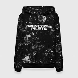 Женская толстовка Twenty One Pilots black ice