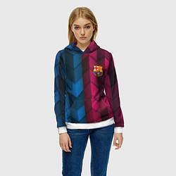 Толстовка-худи женская Real Madrid sport uniform, цвет: 3D-белый — фото 2