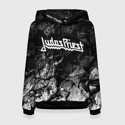 Женская толстовка Judas Priest black graphite