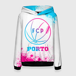 Женская толстовка Porto neon gradient style