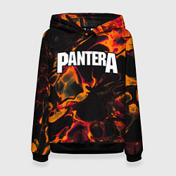 Женская толстовка Pantera red lava