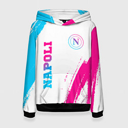 Женская толстовка Napoli neon gradient style вертикально