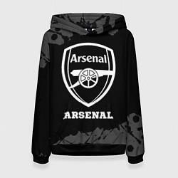 Женская толстовка Arsenal sport на темном фоне