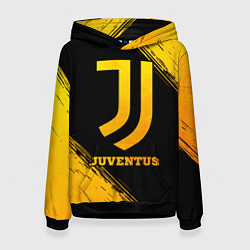 Женская толстовка Juventus - gold gradient