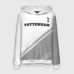 Женская толстовка Tottenham sport на светлом фоне посередине