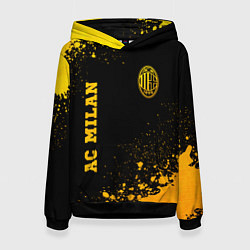 Женская толстовка AC Milan - gold gradient вертикально