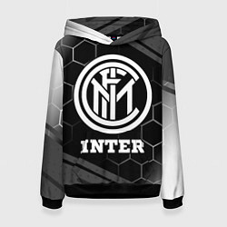 Женская толстовка Inter sport на темном фоне