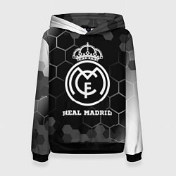 Женская толстовка Real Madrid sport на темном фоне
