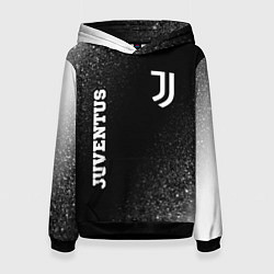 Женская толстовка Juventus sport на темном фоне вертикально