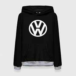 Толстовка-худи женская Volkswagen sport avto, цвет: 3D-меланж
