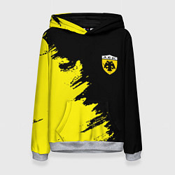 Женская толстовка AEK sport color yellow