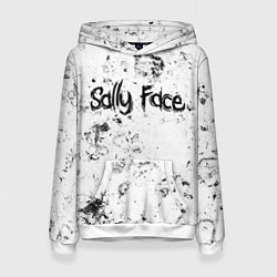 Толстовка-худи женская Sally Face dirty ice, цвет: 3D-белый