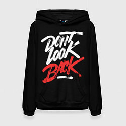 Толстовка-худи женская The call - dont look back, цвет: 3D-черный