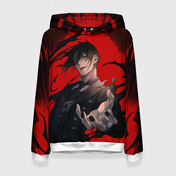 Женская толстовка Темный дворецкий Себастьян