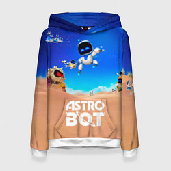 Женская толстовка Astro bot персонажи