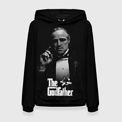 Толстовка-худи женская Don Vito Corleone, цвет: 3D-черный