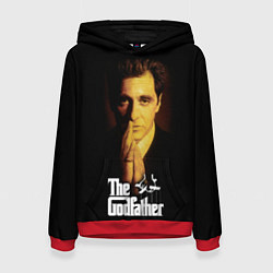 Толстовка-худи женская The Godfather - Michael Corleone, цвет: 3D-красный