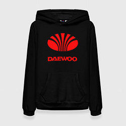 Женская толстовка Daewoo red logo