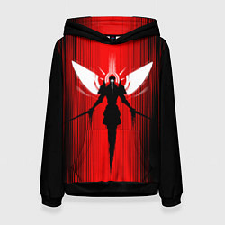 Толстовка-худи женская Gabriel Ultrakill, цвет: 3D-черный